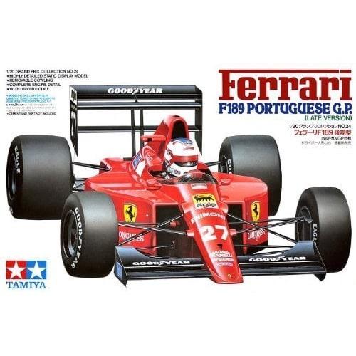 

Tamiya 1/20 Ferrari F189 Поздняя модель спецификации Гран-при Португалии