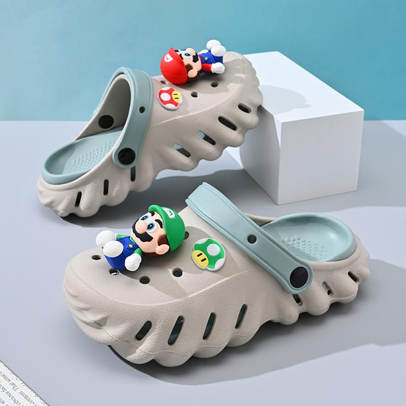 Mario Sommer Kinder Strandschuhe Rutschfest Langlebige Clogs Für Jungen Und Mädchen In Lebendigen Farben