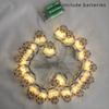 Halloween painted skull LED decorative light, holiday decorative light, ghost atmosphere string light nuage decoration