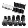 Wear Resist Bolt Extractor Set with Aluminum Box Screw Remover Tool  Rounded-Off Nuts