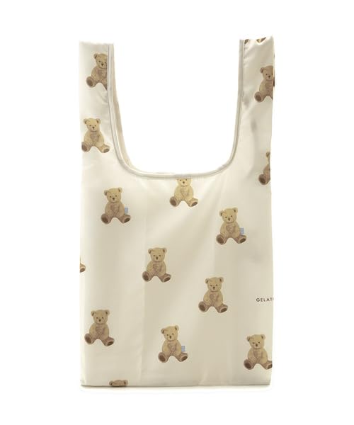 Gelato Pique Motif Eco BEG Bag, Medium, PWGB244665, Women's,