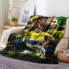 1PC Neymar Jr Patterned Flannel Blanket Suitable For All Seasons for Home Decor Warmth and Comfort Gifts Holiday Present