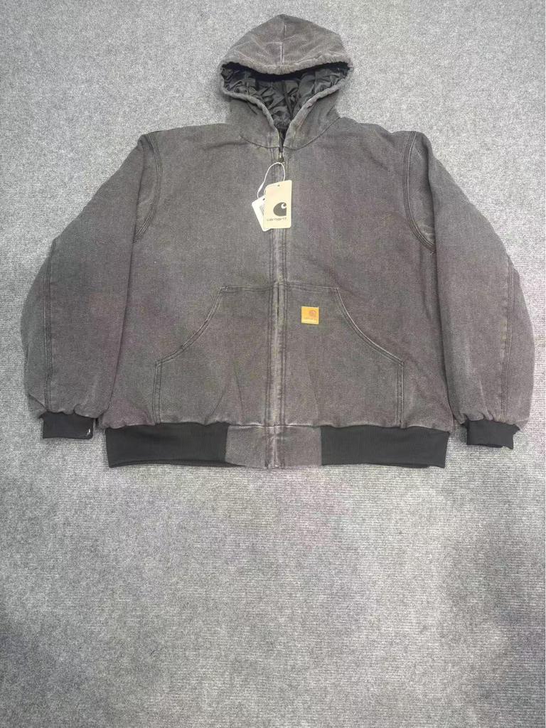 Carhartt J130 Tungtvättad Canvas Huvtröja