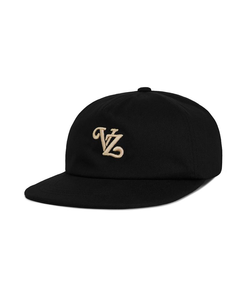 Bajal Leaf Vz Monogram 5-Panel Ball Cap Black