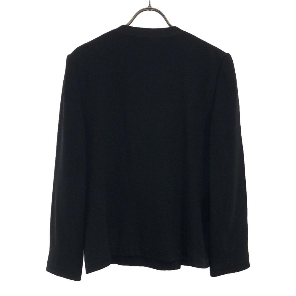 Givenchy 90s No Color Jacket 8 Black Formal Old Women Used