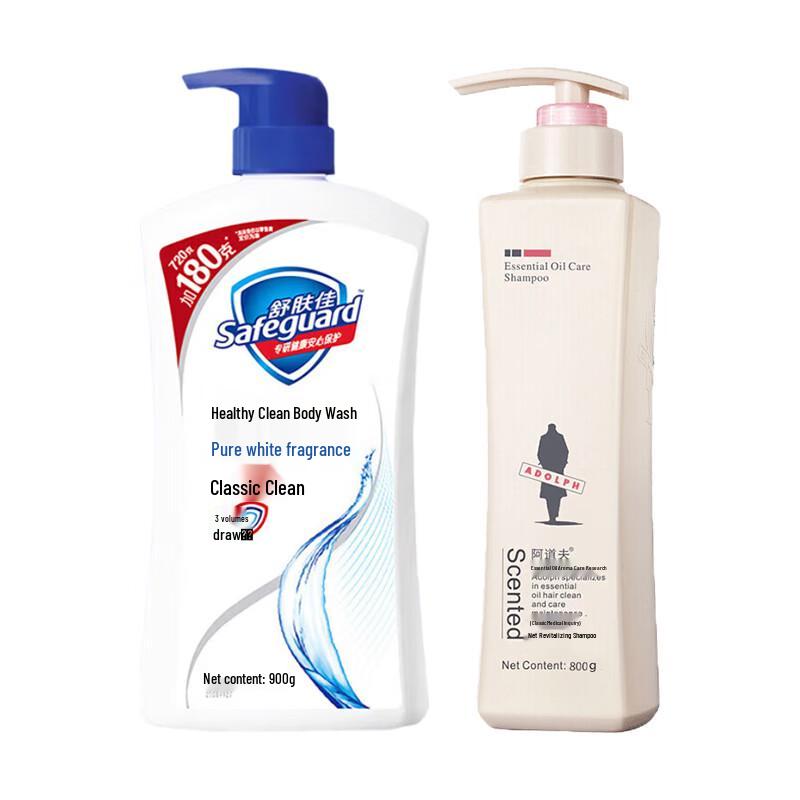 

Adolph Refreshing Shampoo & Body Wash Set