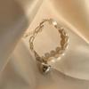 Adjustable Women Bracelet LOVE Heart Shaped Bracelet Unique Korean Style Jewelry  Women