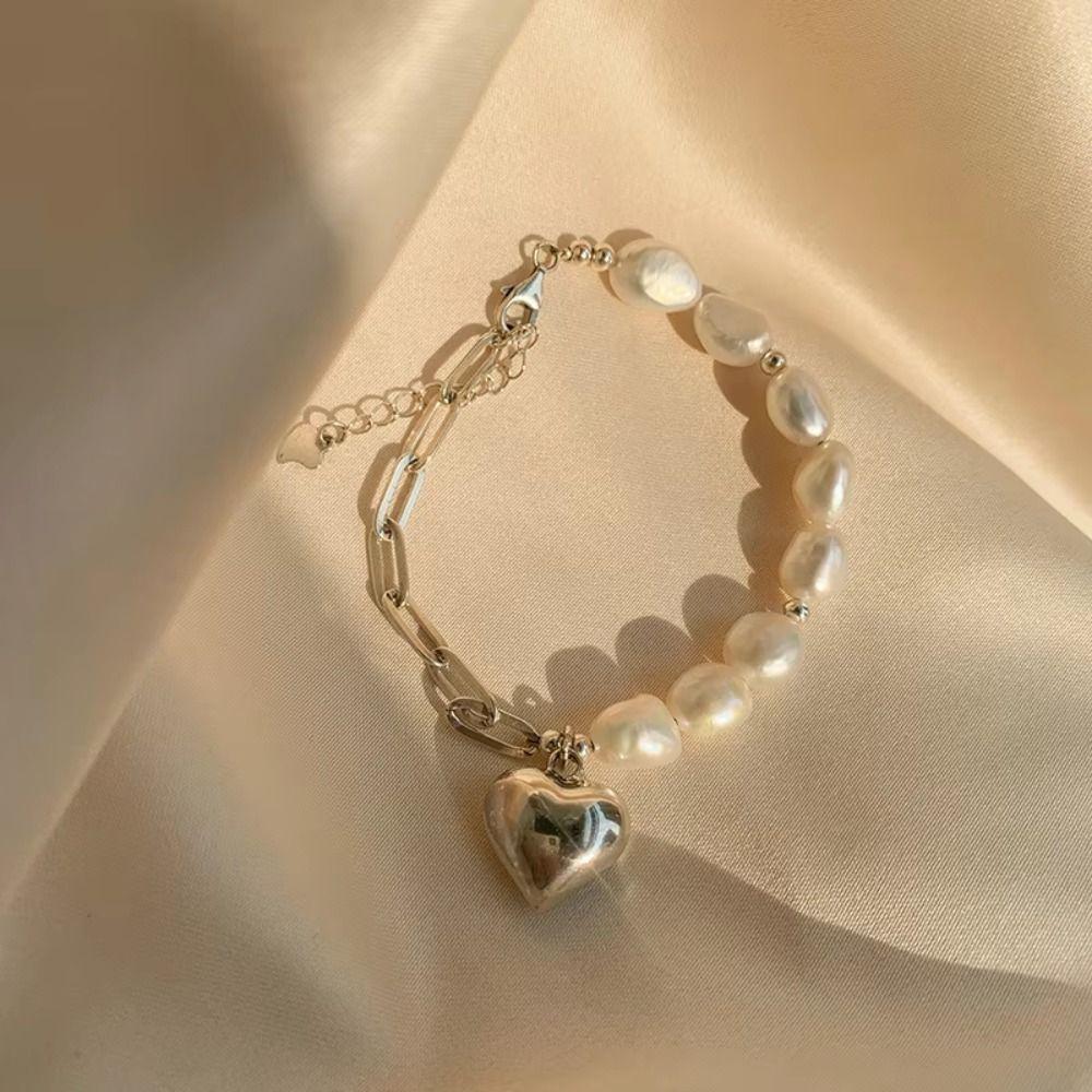 Fashion Jewelry Women Bracelet Adjustable Korean Style Jewelry Exquisite Pearls Bracelet  Women