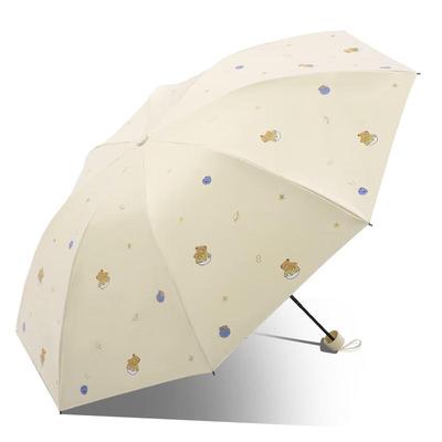 Trójwarstwowy Parasol Ochronny UV na Słońce i Deszcz Raj