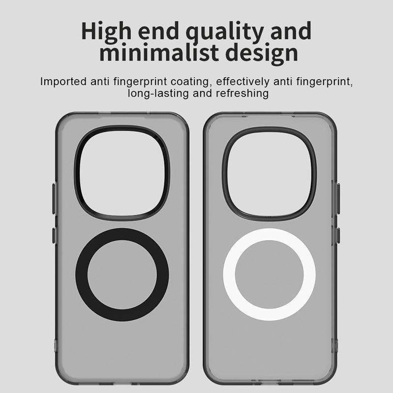 For Xiaomi Redmi Note 15 Note15 Pro Plus 5G Case Candy Colour Magnetic Clear Transparent PC Back+TPU Bumper Slim Cover