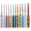 Colorful Crochet Hook Set - 5 Polymer Clay Hooks (CH118-5PCS)