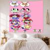 Digital Circus Wall Decor Tapestry Art For Pet Memorial Birthdaywedding Party Backdrop Family Gift