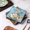 Zhi Shi Underglaze Hand-Painted Ceramic Dish