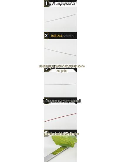 Compatible H4 Tailgate Trim: Rear Bumper Anti-Scratch Decorative Strip for 18 Models