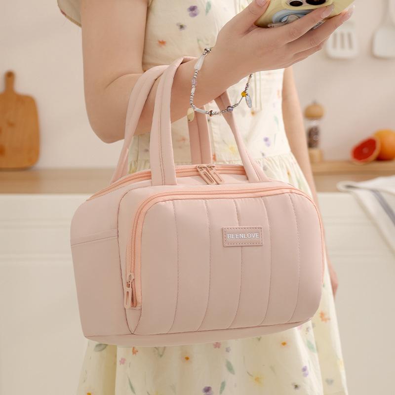 Isolierte Lunchtasche mit großer Kapazität, Mehrfachtaschen-Design, Lunchbox, Wasserdicht, Tragbare Handtasche, Picknicktasche