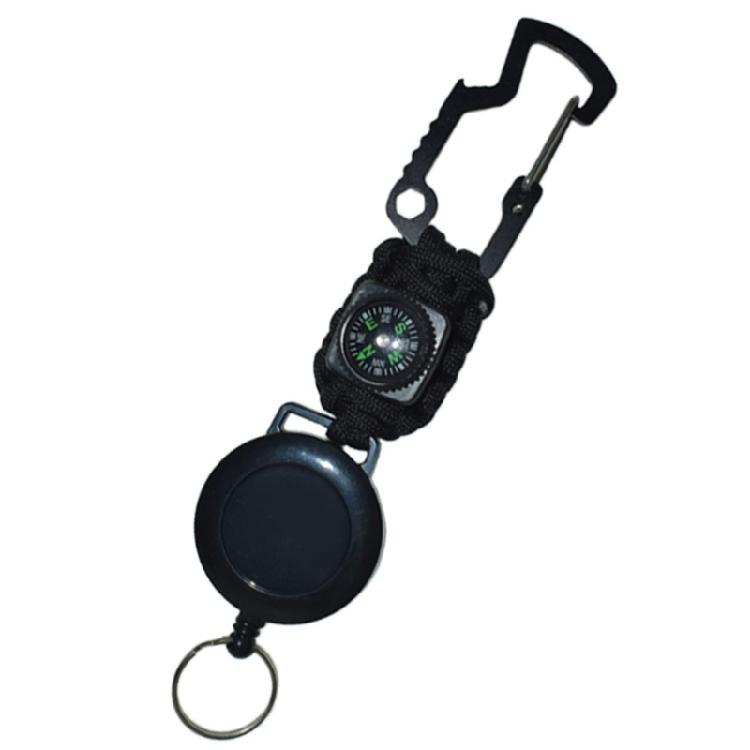 Extendable Keychains Clip Badges Holder Heavy Duties Coiled Steel Cable Rope