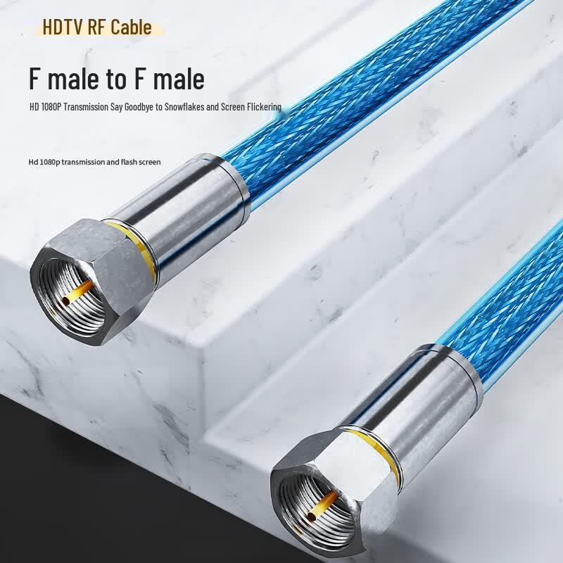 Fengyingzi HD Koaxiální TV Kabel se Čtyřnásobným Stíněním