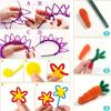 DIY Art Craft Bottle Kit with Pompoms Pipes Diamond Stickers EVA Flowers Letters Wiggle Googly Eyes Beads Buckles Feather  ZSY
