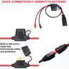 BLOLACDZ 2 Pack M6 (1/4 Inch) XL Terminal Harness Connector Cable for NOCO GC002 X-Connect