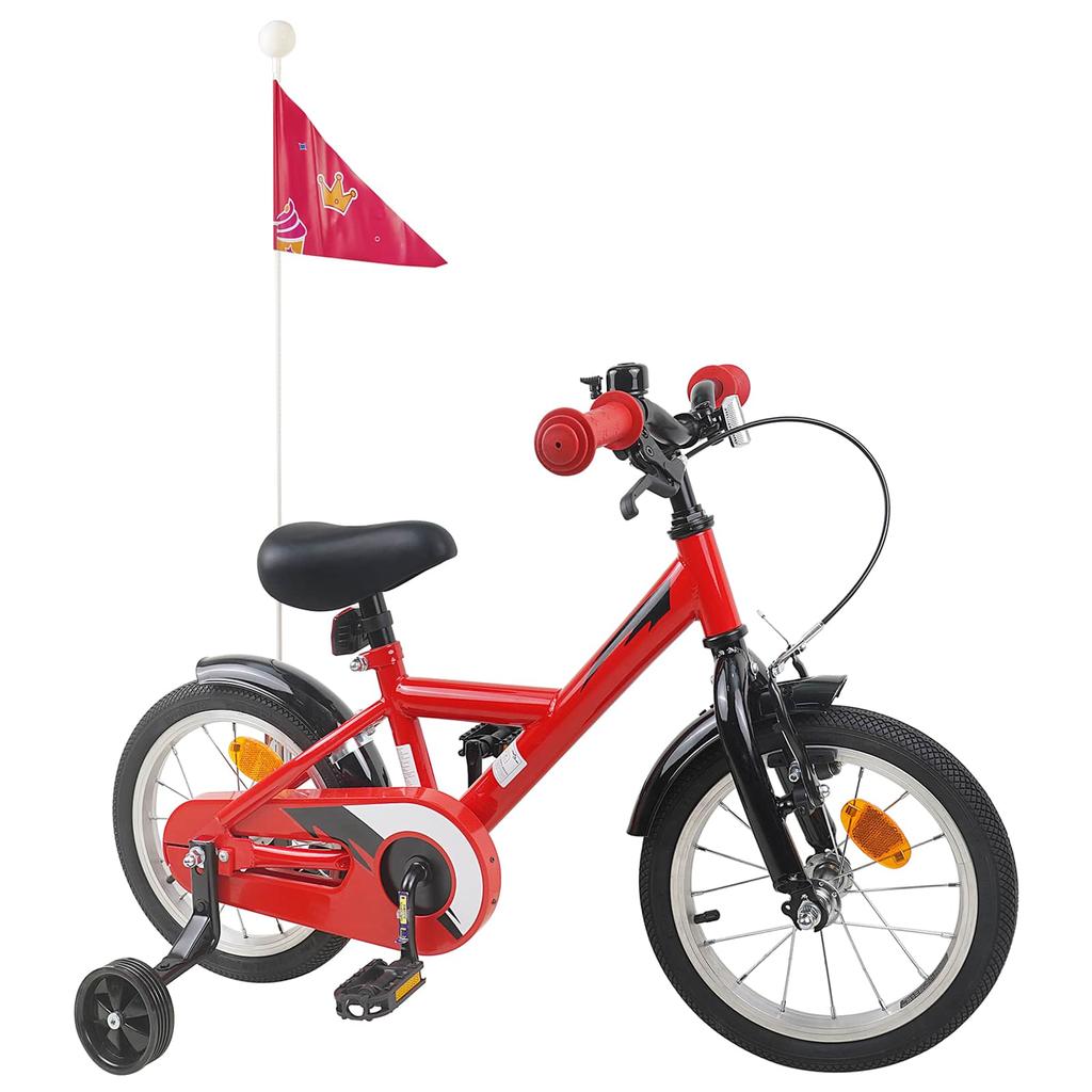 Kids  Bicycle 16 Inch for Ages 4 6 Red