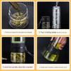 Tianxi 500ml Double-Layer Glass Tea Infuser Bottle