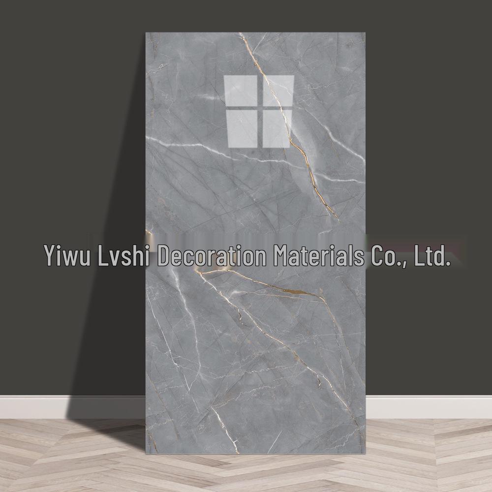 Self-Adhesive Marble Tile Wall Stickers, Aluminum Plastic Panels for Living Room Decoration
