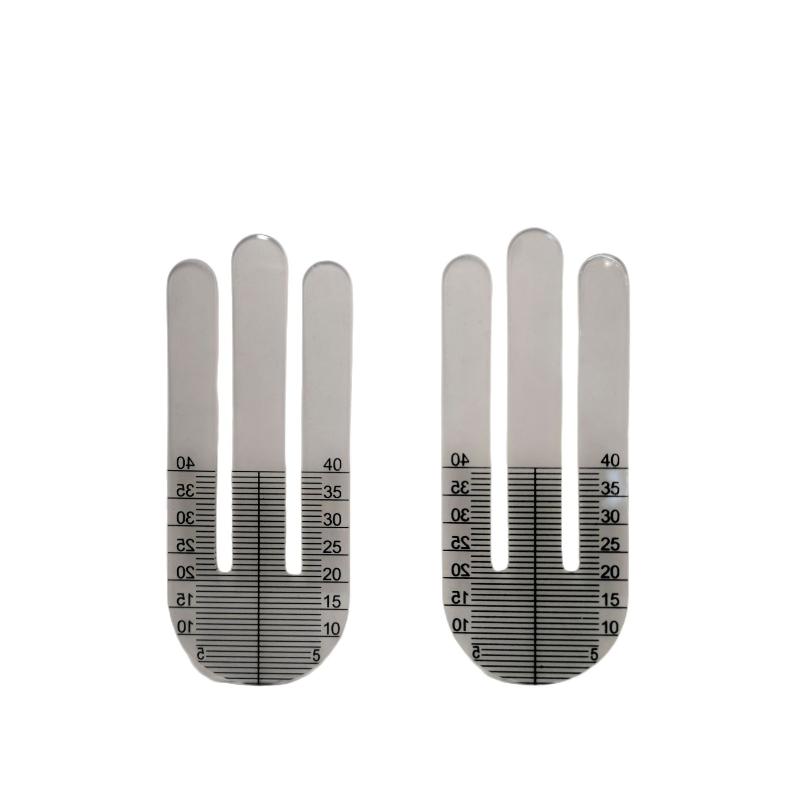 1Pair Optical Ph Ruler Pupil Height Meter Optometry Ph Tester For Hospital Eye Ophthalmic Measuring Tools For Eyeglass Equipment