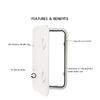Marine Deck Access Hatch  White/Black Rectangle Boat Hatch & Lid,Boat Deck Hatch Lids