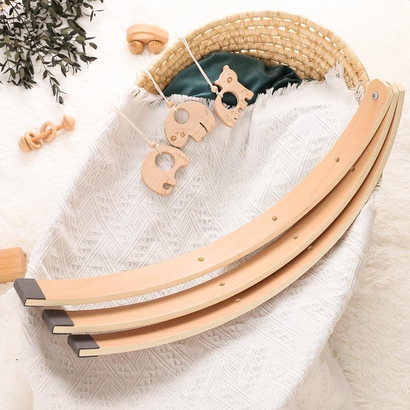 Wooden Fitness Rack Children Room Decorations Baby Play Gym Activity Pendants Wooden Hanger Mobile Crib Newborn Gift