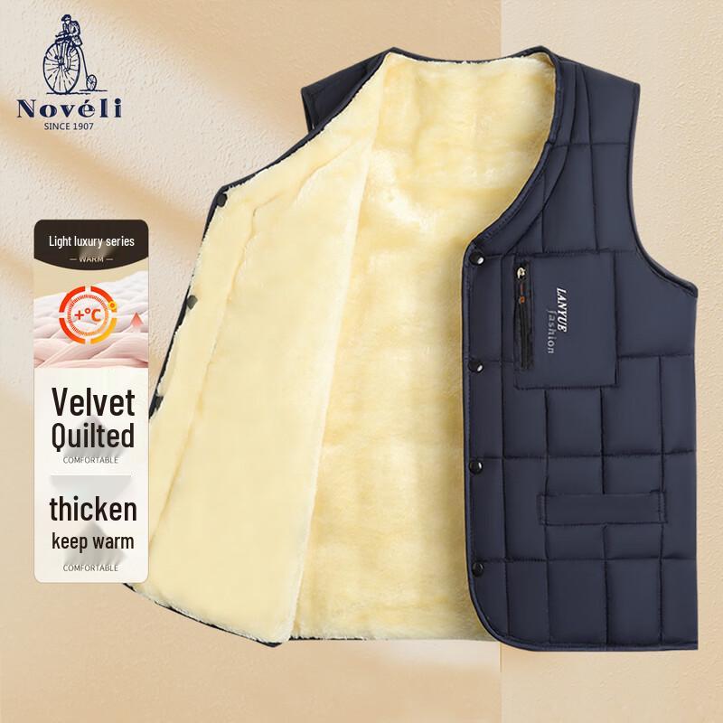 

LWL Men s Winter Fleece-Lined Padded Vest 4XL