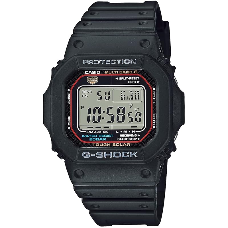 

casio G-Shock 5600 SERIES men s waterproof radio solar digital black gw-m5610u-1 gw-m5610-1 continuation part number [product]