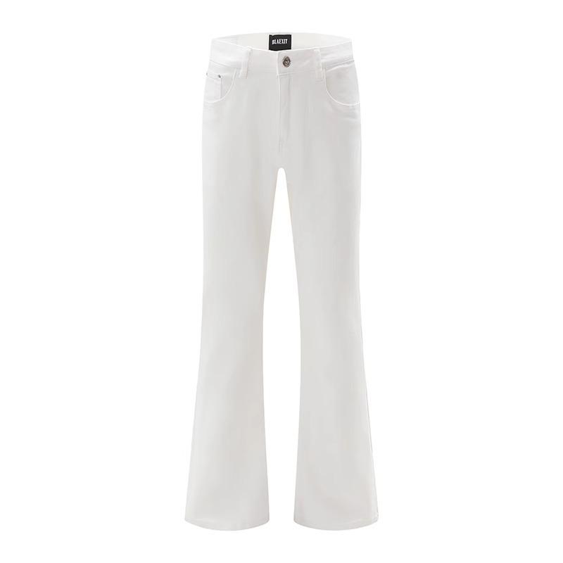 

JYL Men s Flare Jeans High-Street Bootcut Spring American Cleanfit Versatile Denim Pants XXL сплав помаранчевий колір