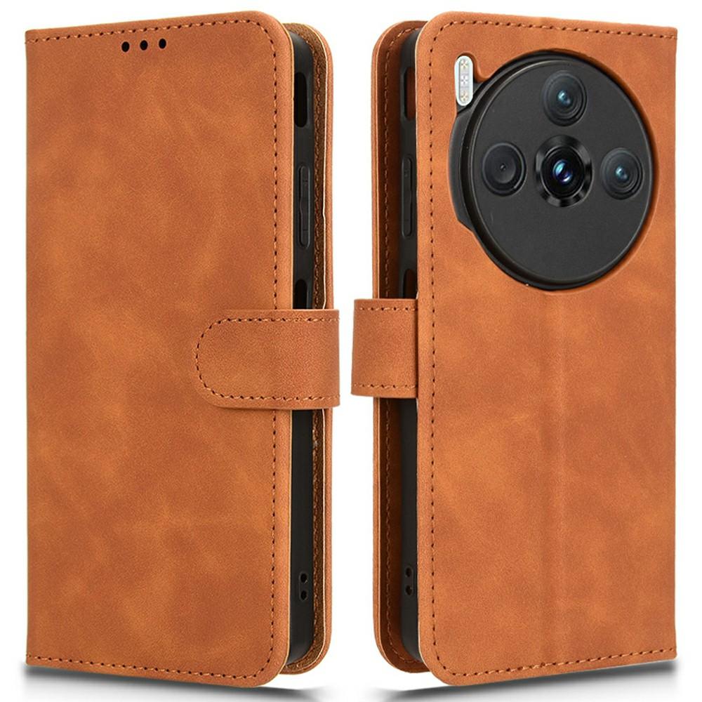 

Для ZTE nubia Z60S Pro 5G шкіряний чохол Skin-Feel Anti-Drop Wallet Flip Phone Cover E