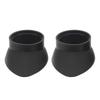 2pcs Rubber Eye Cups 27mm Inner Diameter Foldable Eyepiece Cover for Microscope Ocular Instrument Telescope