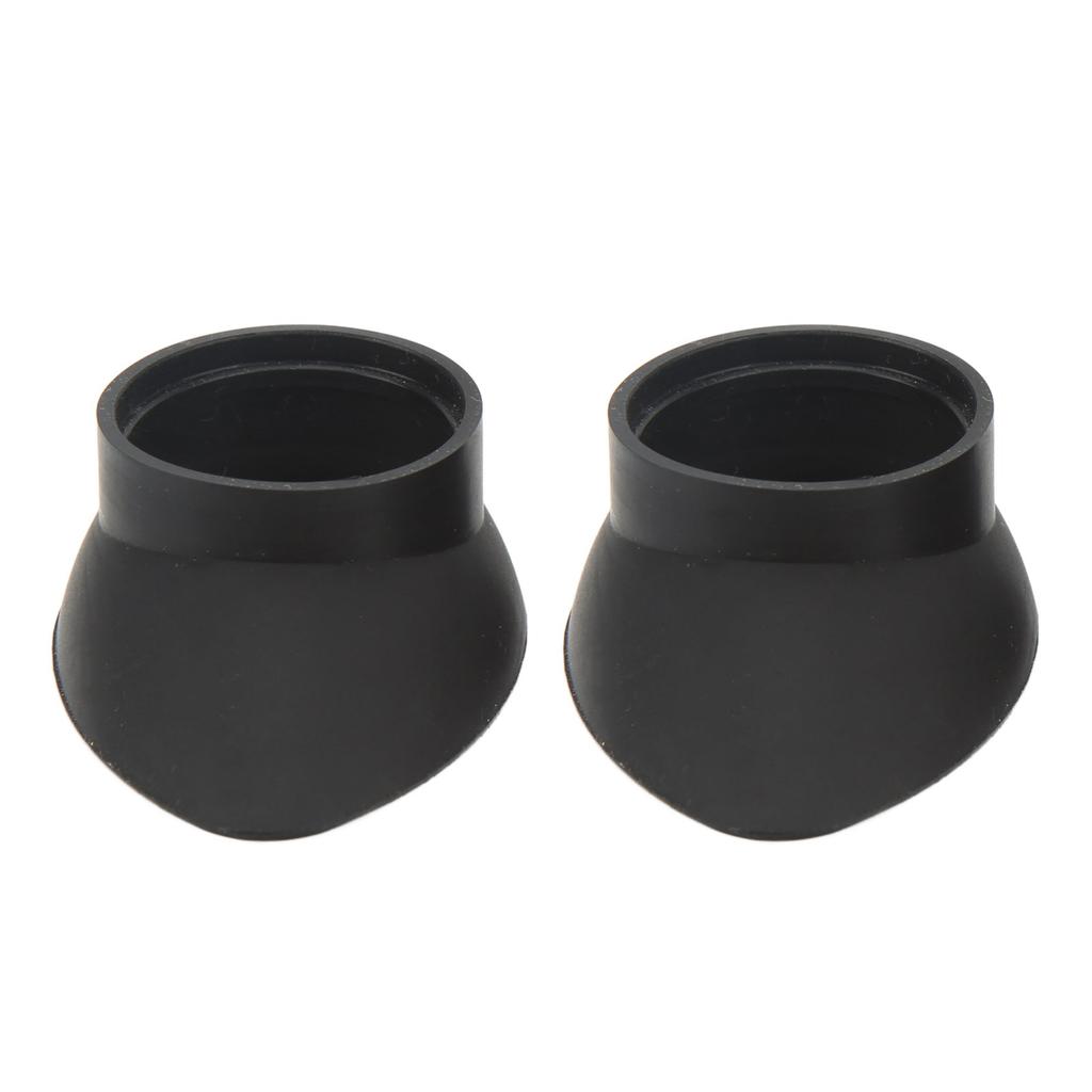 2pcs Rubber Eye Cups 27mm Inner Diameter Foldable Eyepiece Cover for Microscope Ocular Instrument Telescope