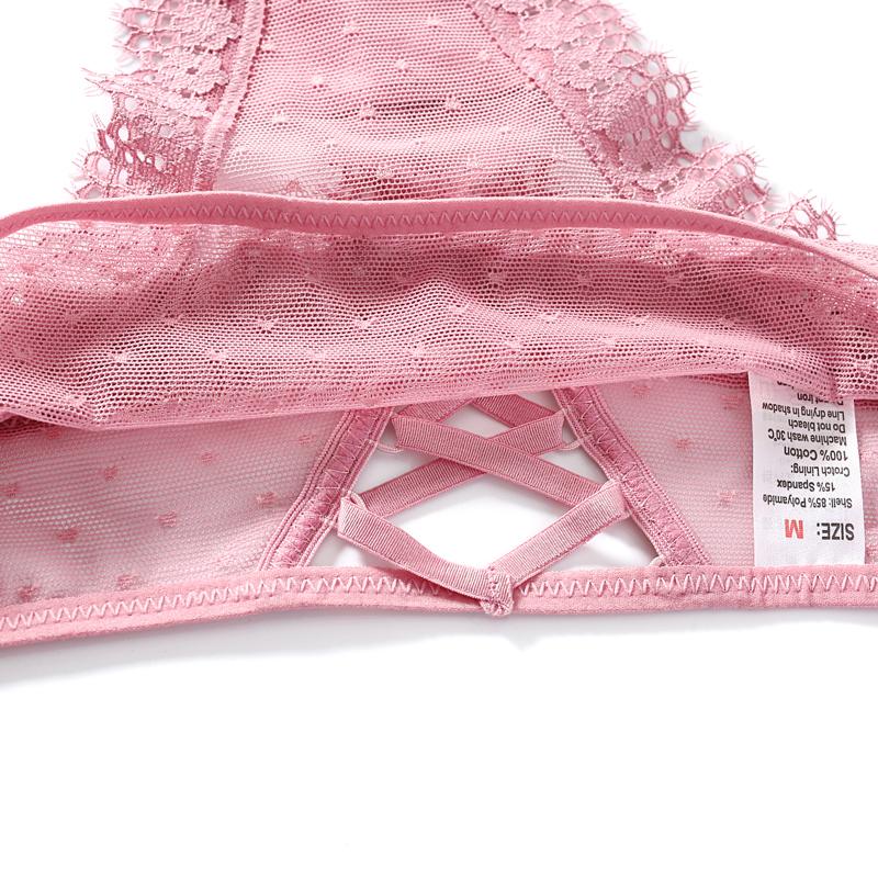 Sexy Women Lace Panties Low-waist Underwear Thong Female G String Breathable Lingerie Temptation Embroidery Intimates