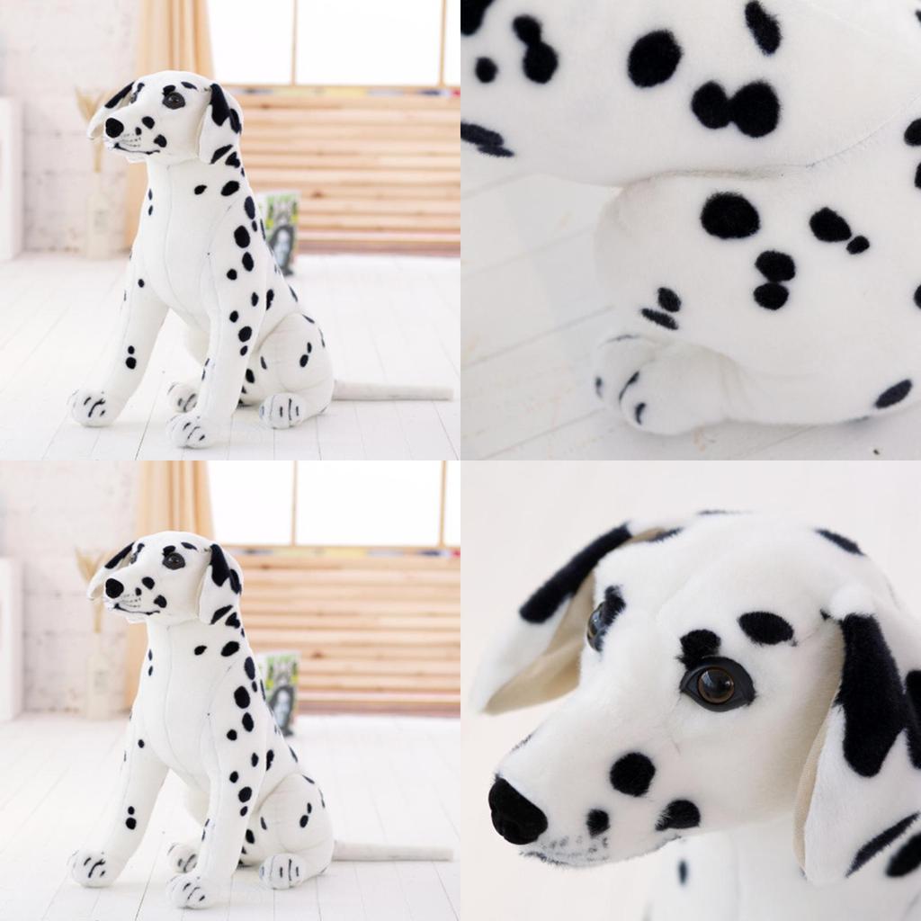 Realistyczny Pluszowy Pies Maskotka 50cm Stojący Pies Miękki i Przytulny Prezent dla Dzieci