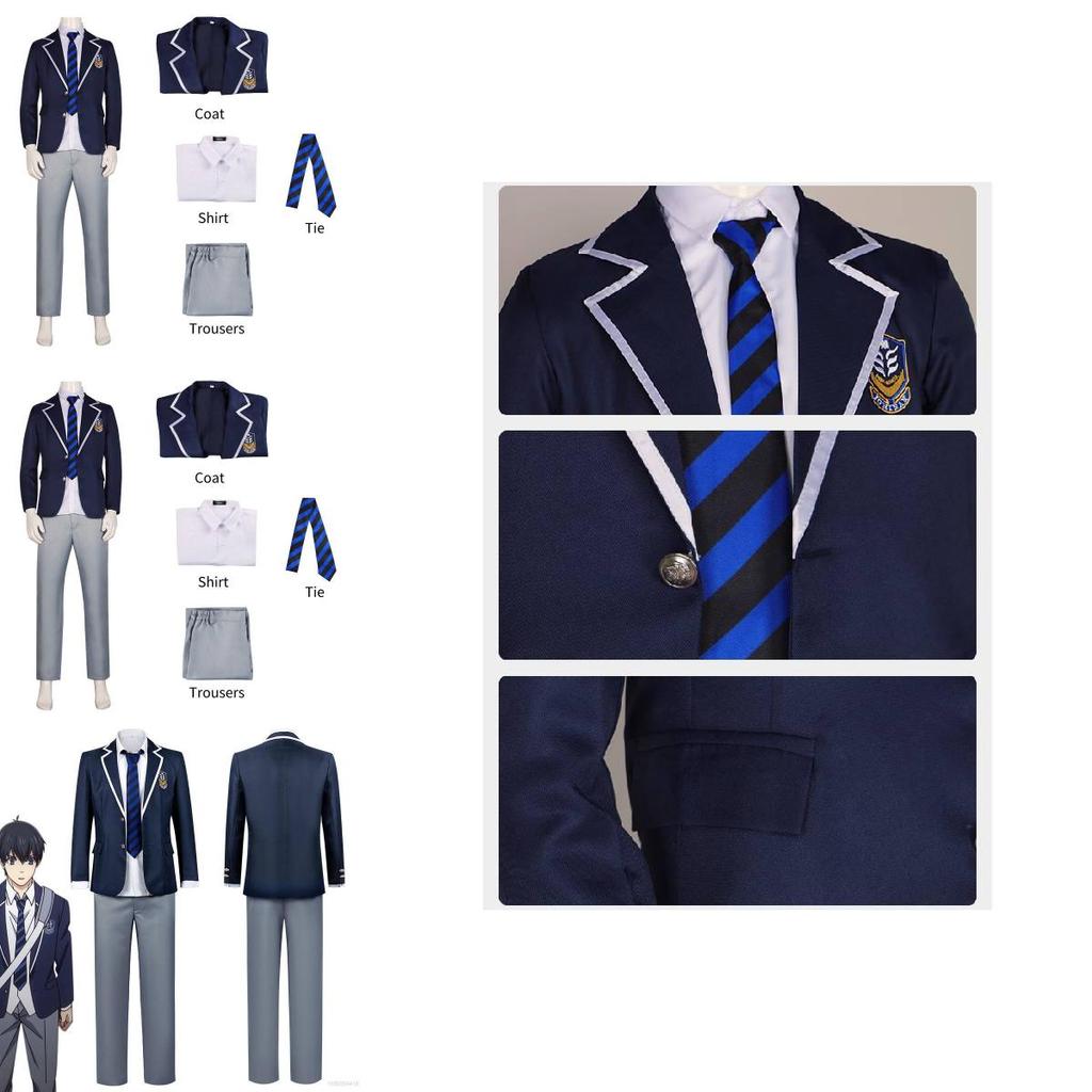 Blue Lock Cosplay Costume For Game And Anime Fans