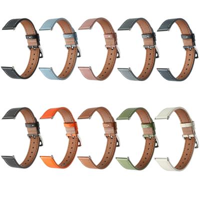 Elegantes Lederarmband für Smartwatches Stilvolles Lederarmband Klassisches Leder-Smartwatch-Armband für Smartwatches