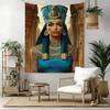 Tapestry Egyptian Queen Pharaoh Goddess