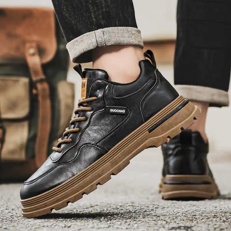 Fashion Height Increasing Camp Shoes For Men Sneakers Casual Sneakers For Men 47 Basketball Trainers Sports Trainners Tnis Cheaper