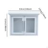 1:12 Scale Dollhouse Kitchen Cupboard Doll Accessories Decoration Wooden Miniature Cabinet for