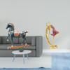 Graceful Horse And Ballerina Figurine Sculpture for Desk Living Room Bookcase Office Bedroom