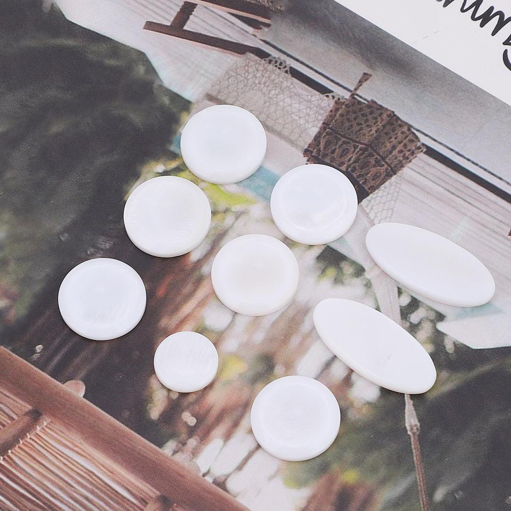 9Pcs set Exquisite Sax Key Button Inlays for Alto Tenor Soprano Saxophone Accessory