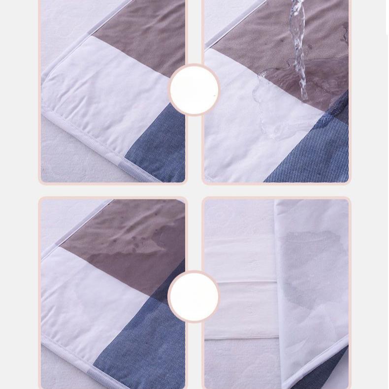 Inkontinenz Bettlaken Waschbare Bettwäsche Groß Wiederverwendbar Wasserdicht Matratzenschoner, Pipipads für Erwachsene Ältere Haustiere oder Kinder Bettnässen Bettlaken