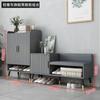 Modern Light Luxury Shoe Rack Integrated Household Large-capacity Shoe Cabinet Shoes Stool Storage Locker