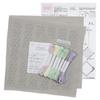 Olympus Sashiko Sashiko Flower Dishcloth Kit Sakura Kit, "La bouquetiere" (SK-433)