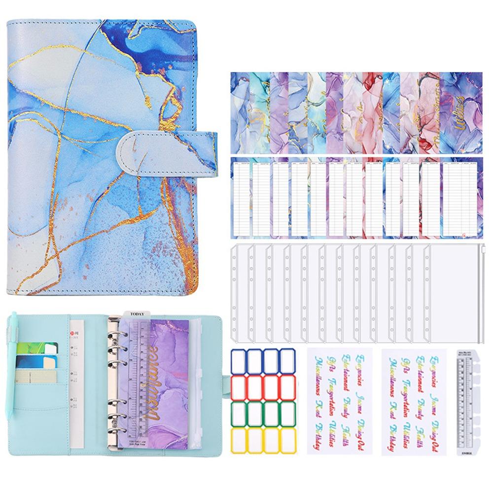 with Zipper Cash Envelopes A6 Budget Binder PU Leather Budget Planner Organizer  Lovers