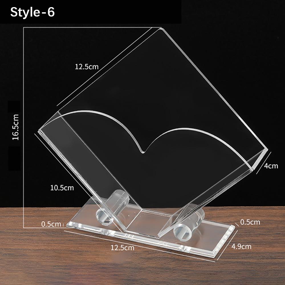 Acrylic Napkin Holder Transparent Paper Towel Box Creative Restaurant Napkin Box Restaurant