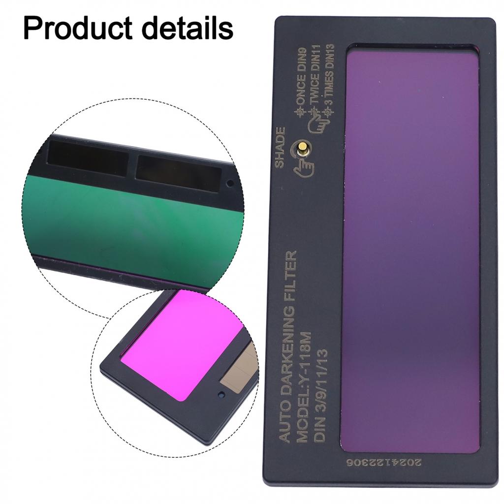 3 Level Dimmable Welding Glasses Welder Protection T Level Variable Light Lenses